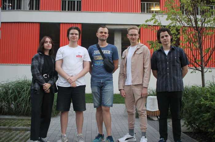 The photo of our team
