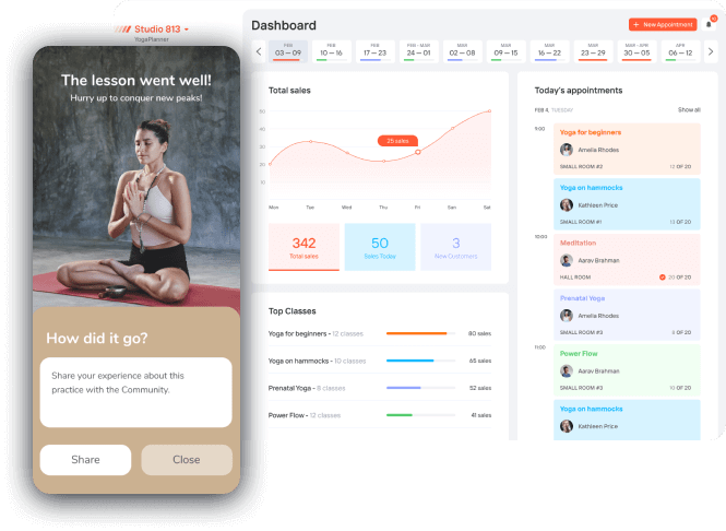 Yoga Studio Software